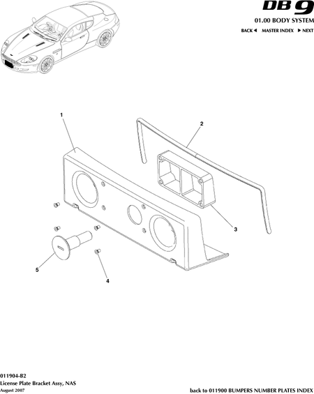 car: DB9,item_no: 2,quantity: 1,reference: DB9_05_12_00-00-DB9_05_12_011904-B2