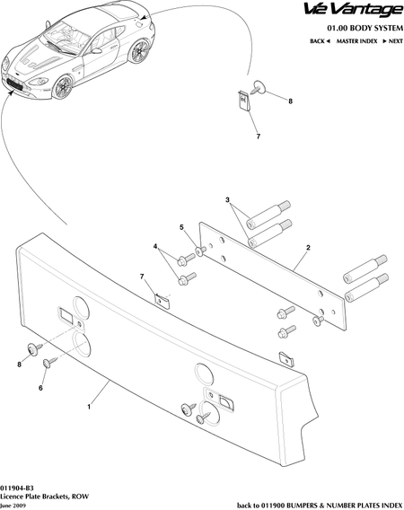 car:VANTAGE V12,item_no:6,quantity:2,reference:VANTAGE_V12_00-00-VANTAGE_V12_011904-B2
