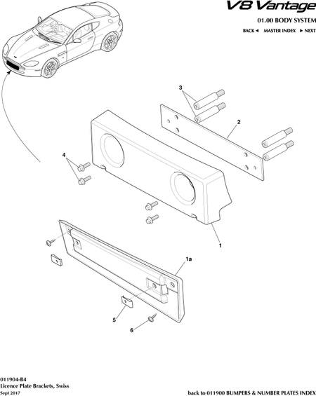 car: VANTAGE V8,item_no: 1,quantity: 1,reference: VANTAGE_V8_00-00-VANTAGE_V8_011904-B4