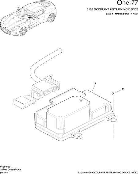 car: ONE-77,item_no: 1,quantity: 1,reference: ONE_77_00-00-ONE_77_0120-0034