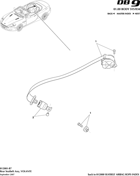 car: DB9,item_no: -,quantity: 2,reference: DB9_05_12_00-00-DB9_05_12_012001-B7