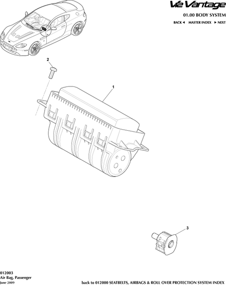 car: VANTAGE V12,item_no: 1,quantity: 1,reference: VANTAGE_V12_00-00-VANTAGE_V12_012003