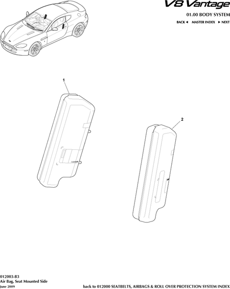 car: VANTAGE V8,item_no: -,quantity: 1,reference: VANTAGE_V8_00-00-VANTAGE_V8_012003-B3