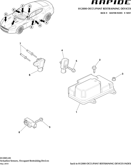 car: RAPIDE,item_no: 8,quantity: 4,reference: RAPIDE_00-00-RAPIDE_012005-B1
