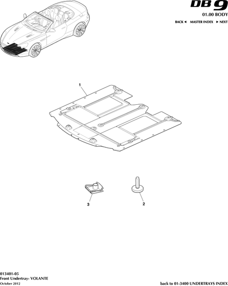 car: DB9,item_no: 1,quantity: 1,reference: DB9_13_00-00-DB9_13_01-3401-05
