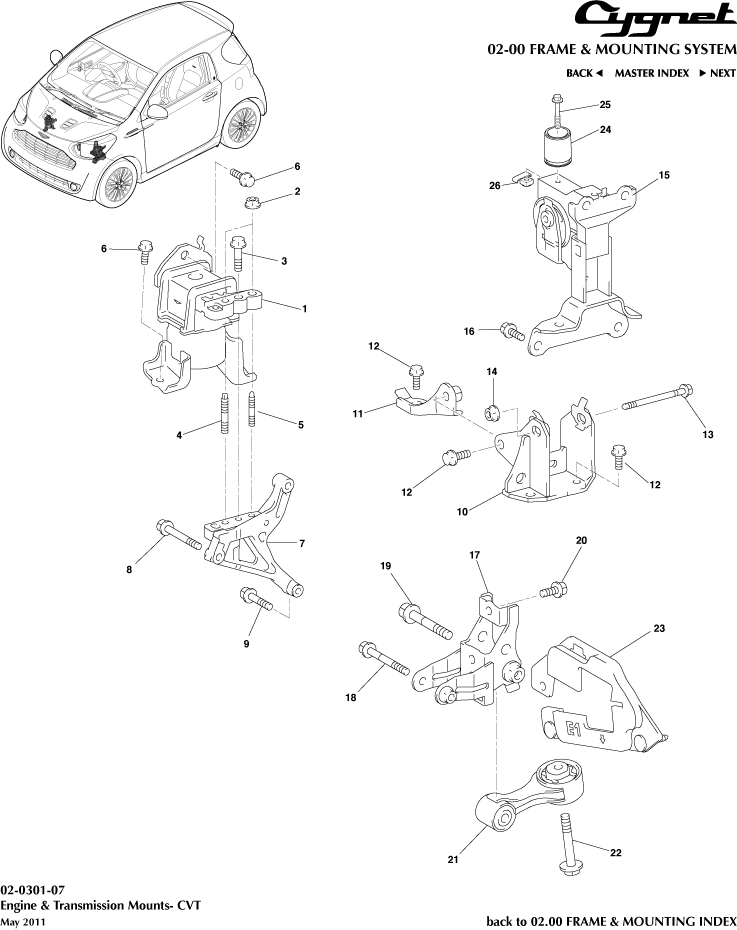 car: CYGNET,item_no: 22,quantity: 1,reference: CYGNET_00-00-CYGNET_02-0301-07
