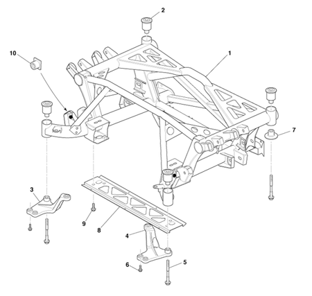 Image of REAR SUBFRAME BUSH