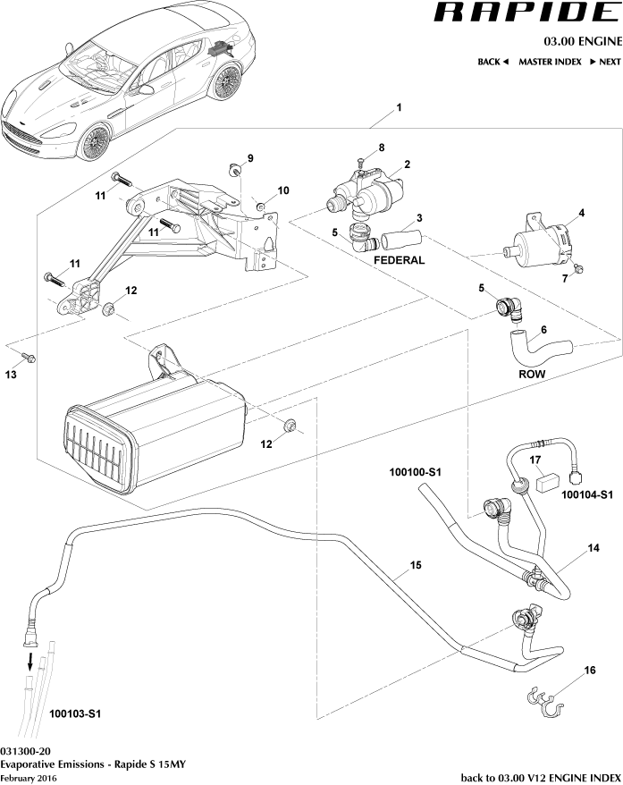 car: RAPIDE,item_no: 4,quantity: 1,reference: RAPIDE_00-00-RAPIDE_03-1300-20