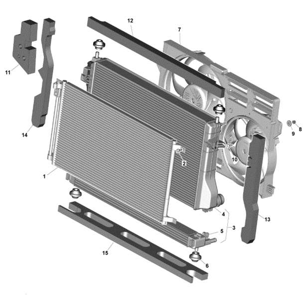 Image of UPPER RADIATOR MOUNTING BUSH