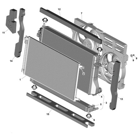 Image of UPPER RADIATOR MOUNTING BUSH