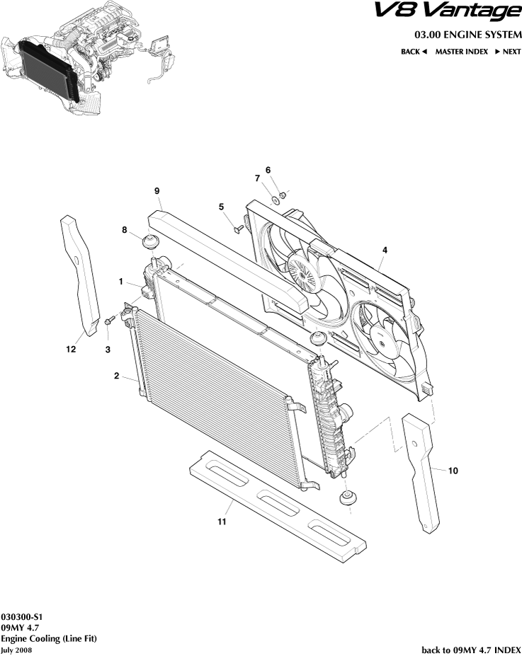 car: VANTAGE V8,item_no: 12,quantity: 1,reference: VANTAGE_V8_00-00-VANTAGE_V8_030300-S1a