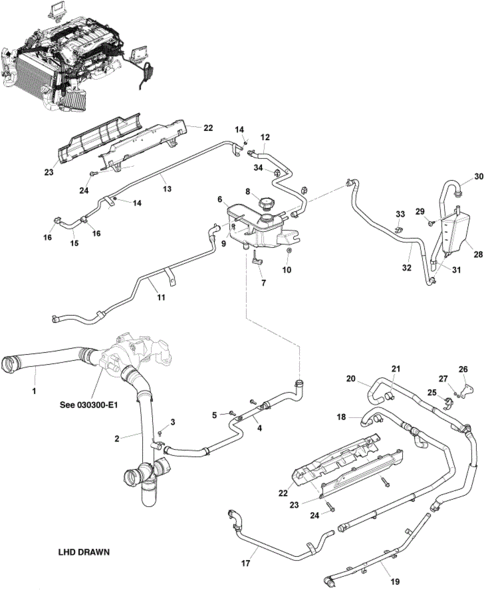 COOLANT HEADER TANK PRESSURE CAP