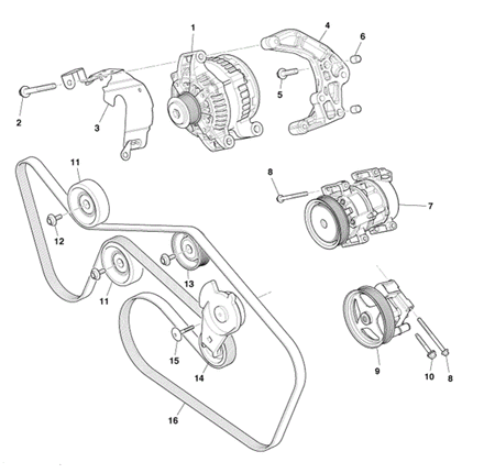 Image of GROOVED IDLER PULLEY