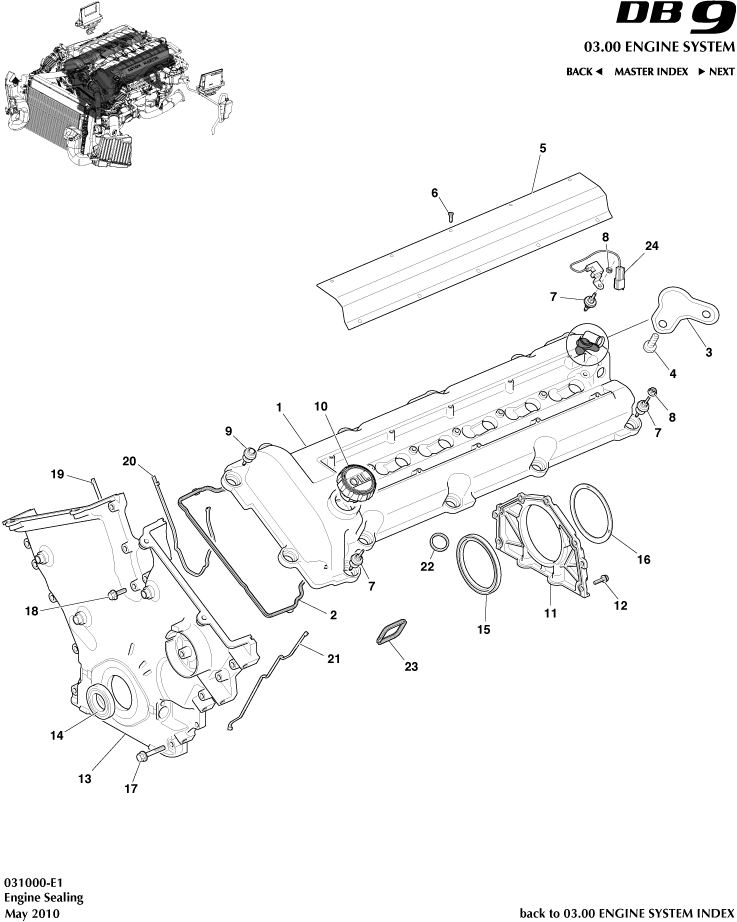 car: DB9,item_no: -,quantity: 1,reference: DB9_05_12_00-00-DB9_05_12_031000-E1