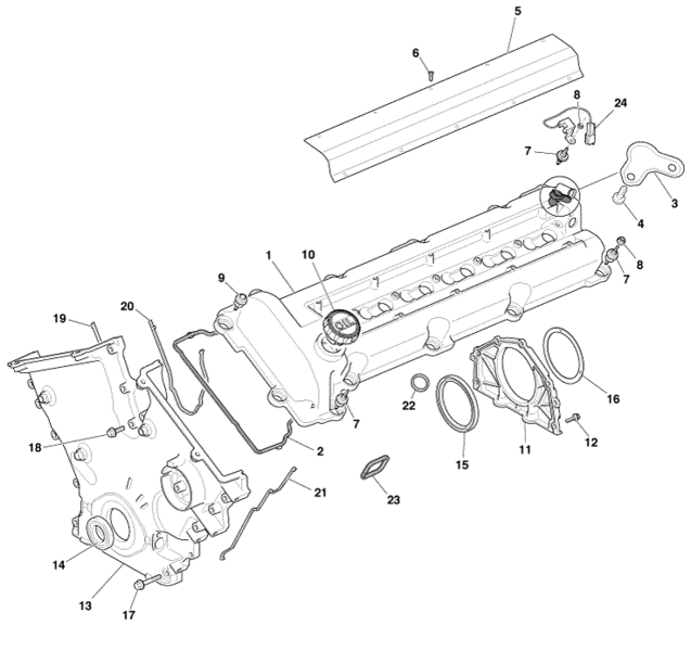 image 3 of gasket,sparking plug hole