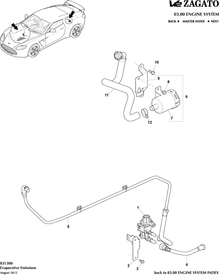 car: ZAGATO V12,item_no: 11,quantity: 1,reference: ZAGATO_V12_00-00-ZAGATO_V12_031300