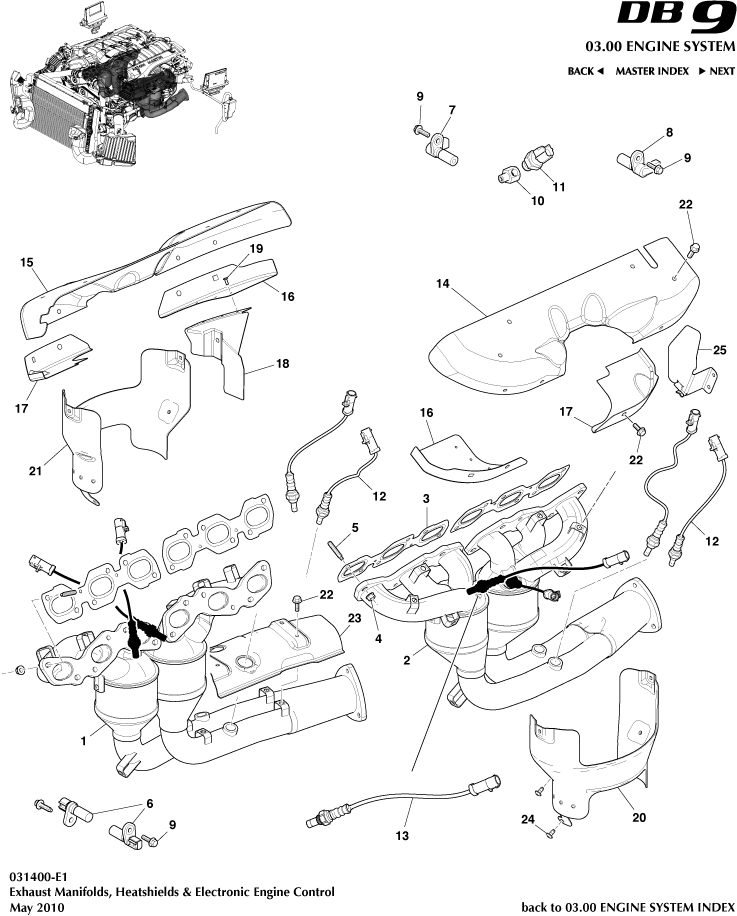 car: DB9,item_no: -,quantity: 1,reference: DB9_05_12_00-00-DB9_05_12_031400-E1