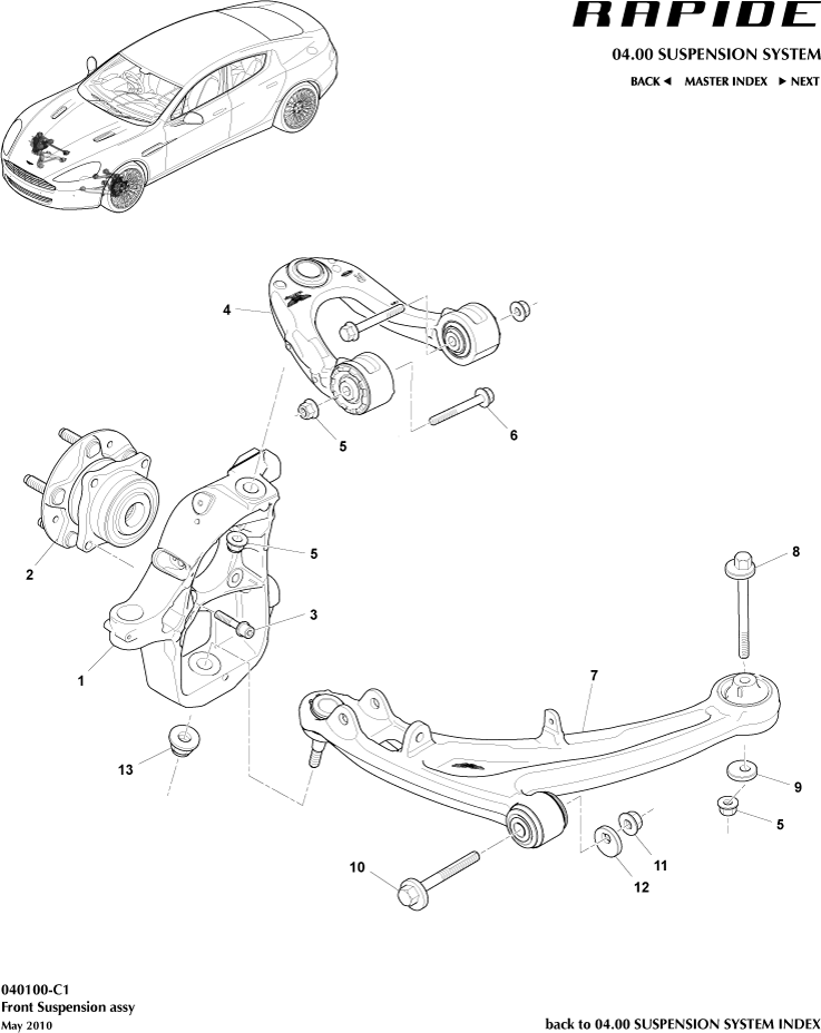 car: RAPIDE,item_no: 12,quantity: 2,reference: RAPIDE_00-00-RAPIDE_040100-C1