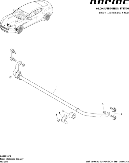car: RAPIDE,item_no: 1,quantity: 1,reference: RAPIDE_00-00-RAPIDE_040105-C1