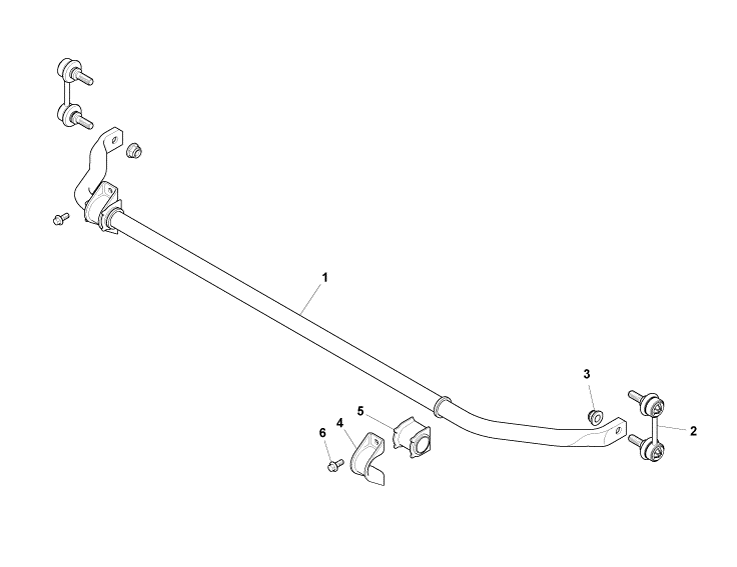 FRONT ANTI ROLL BAR DROP LINK SWAY STABILISER