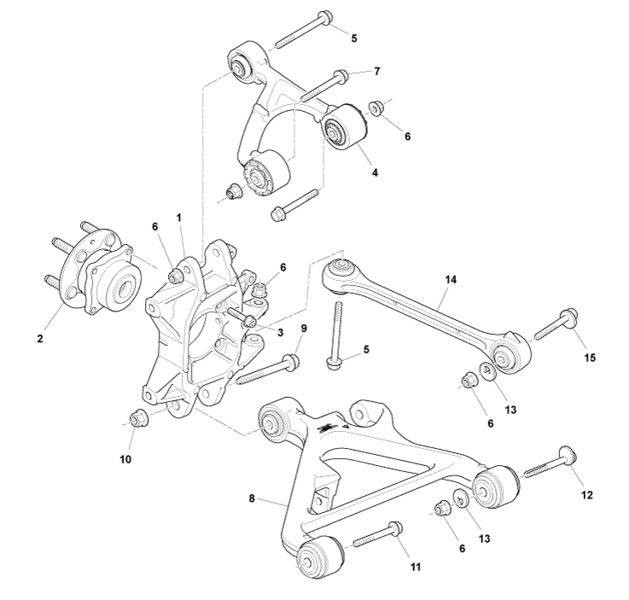 Image of REAR SUSPENSION ECCENTRIC WASHER