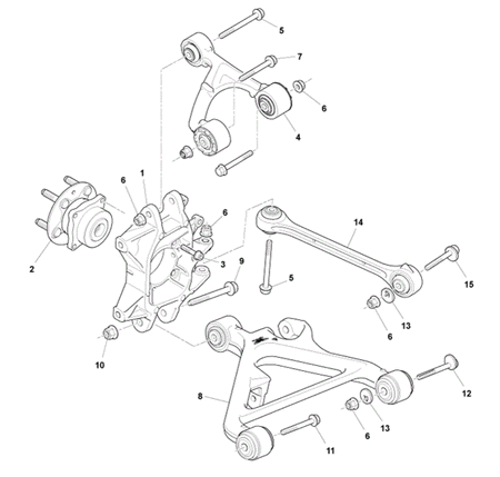 Image of REAR SUSPENSION ECCENTRIC WASHER