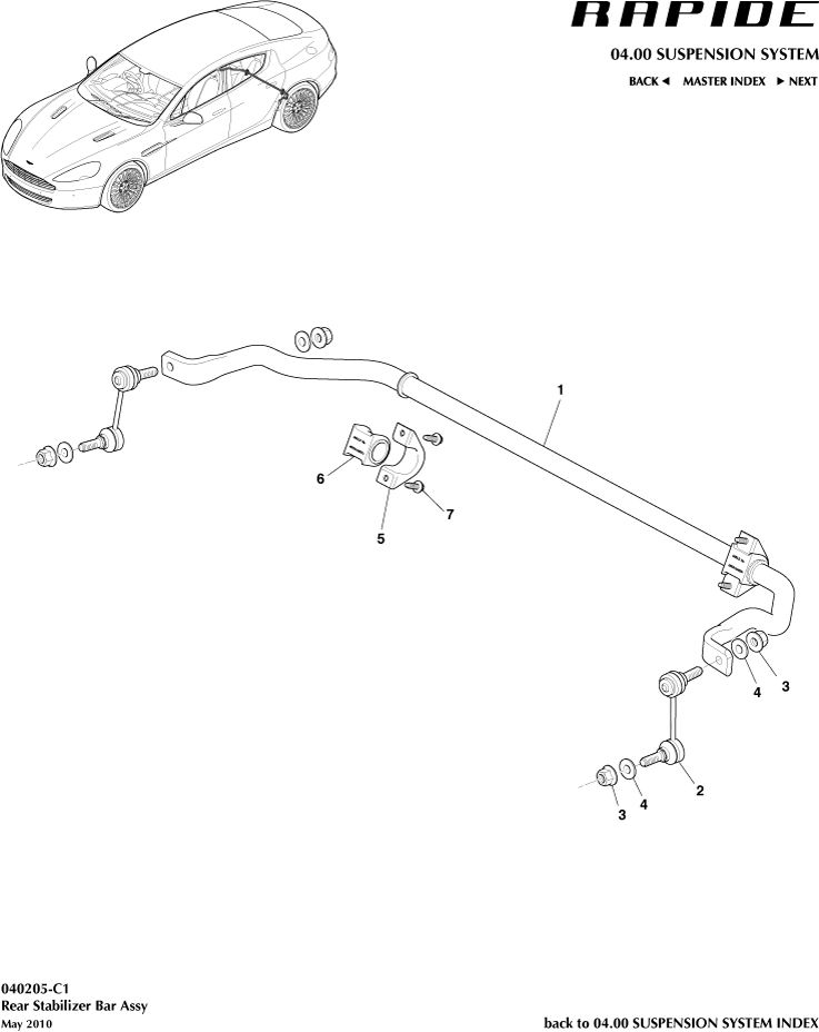 car: RAPIDE,item_no: 5,quantity: 2,reference: RAPIDE_00-00-RAPIDE_040205-C1
