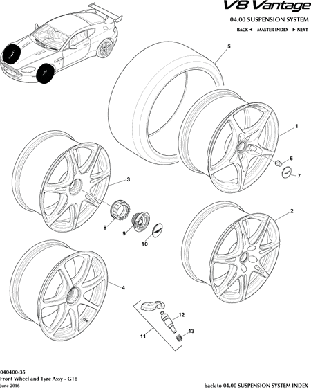 car: VANTAGE V8,item_no: 6,quantity: 10,reference: VANTAGE_V8_00-00-VANTAGE_V8_040400-35