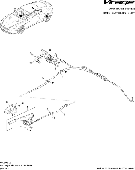 car: VIRAGE,item_no: 14,quantity: 1,reference: VIRAGE_00-00-VIRAGE_06-0502-02