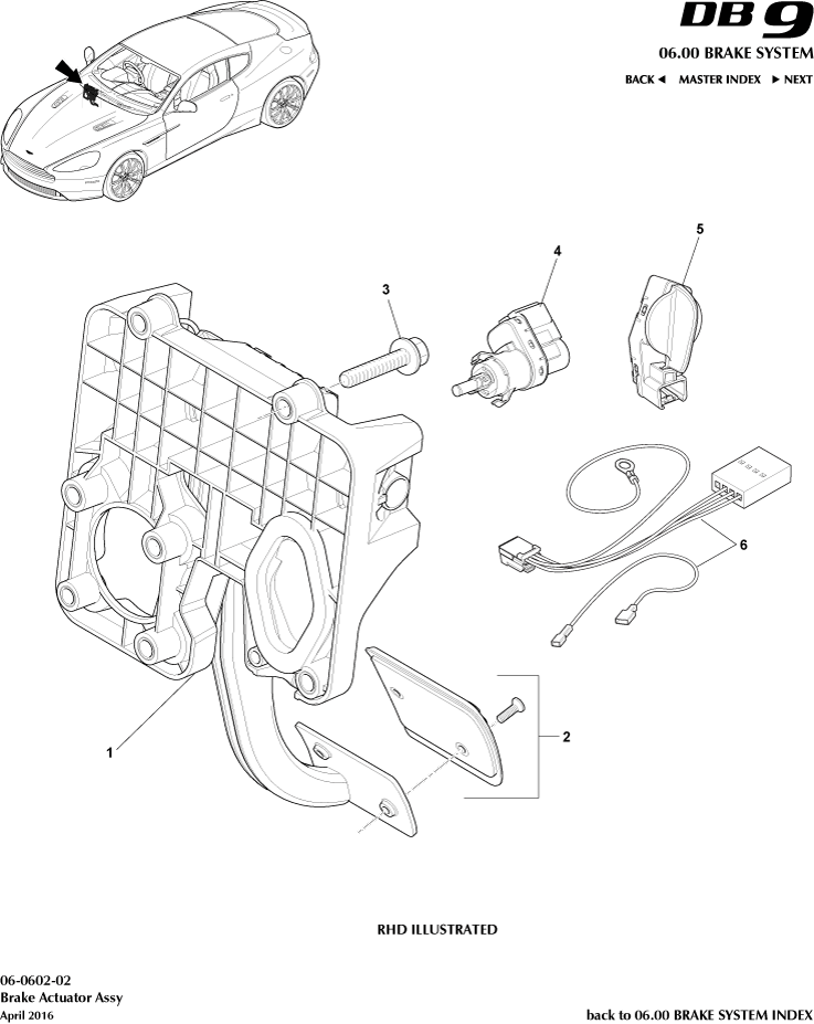 car: DB9,item_no: -,quantity: 1,reference: DB9_13_00-00-DB9_13_06-0602-02