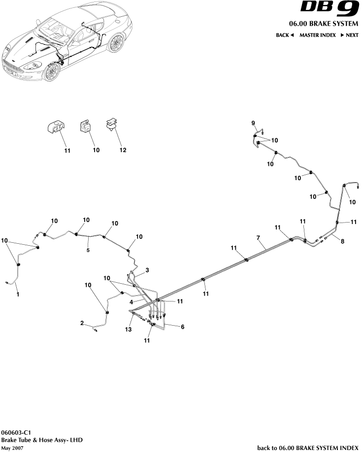 car: DB9,item_no: 11,quantity: 3,reference: DB9_05_12_00-00-DB9_05_12_060603-C1