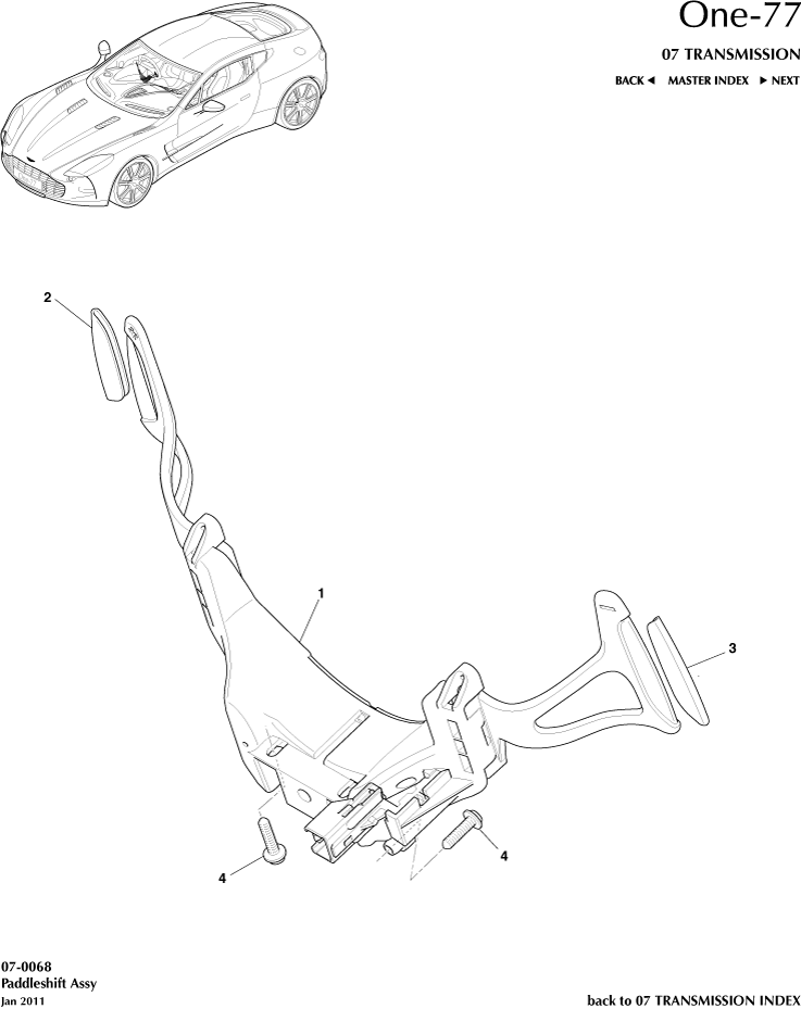 car: ONE-77,item_no: 2,quantity: 1,reference: ONE_77_00-00-ONE_77_07-0068