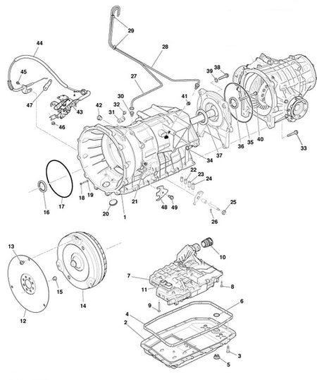Image of OIL SEAL OUTPUT TAIL SHAFT