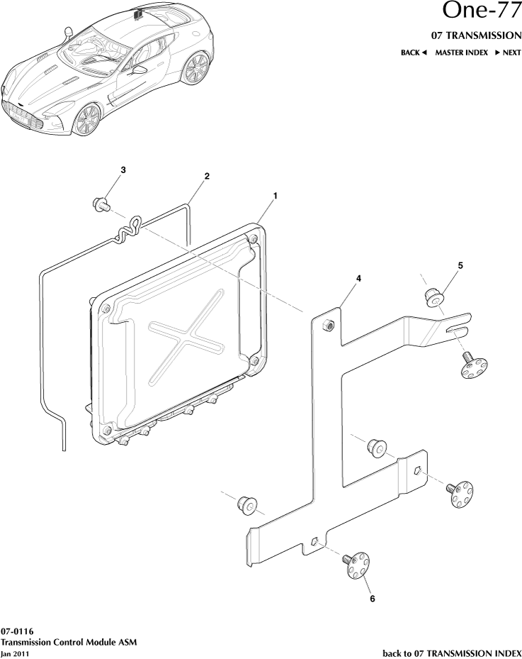 car:ONE-77,item_no:3,quantity:1,reference:ONE_77_00-00-ONE_77_07-0116