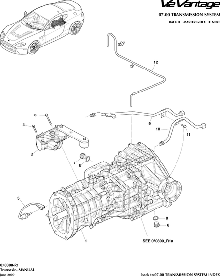car: VANTAGE V12,item_no: -,quantity: As required,reference: VANTAGE_V12_00-00-VANTAGE_V12_070300-R1