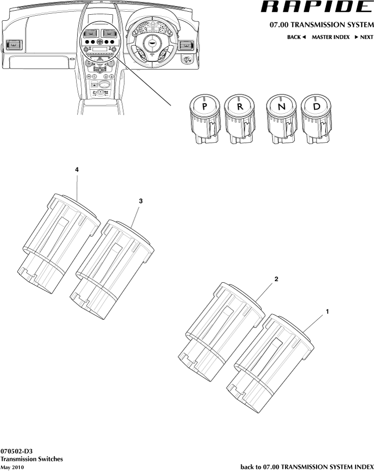 car: RAPIDE,item_no: -,quantity: 1,reference: RAPIDE_00-00-RAPIDE_070502-D3