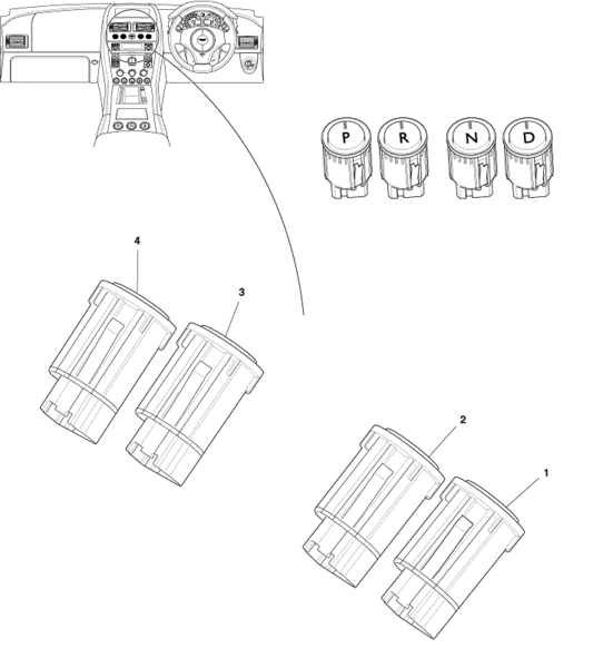 Image of DRIVE SWITCH AUTO 2005 MODELS