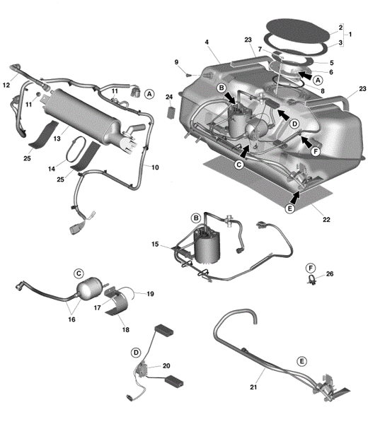 Image of FUEL TANK SERVICE COVER