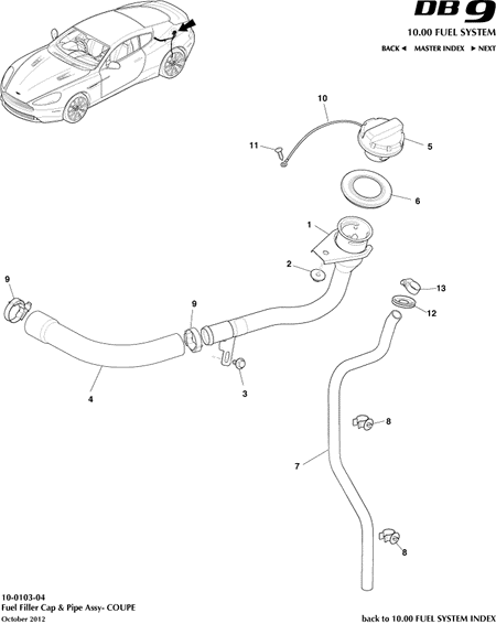 car: DB9,item_no: 12,quantity: 1,reference: DB9_13_00-00-DB9_13_10-0103-04