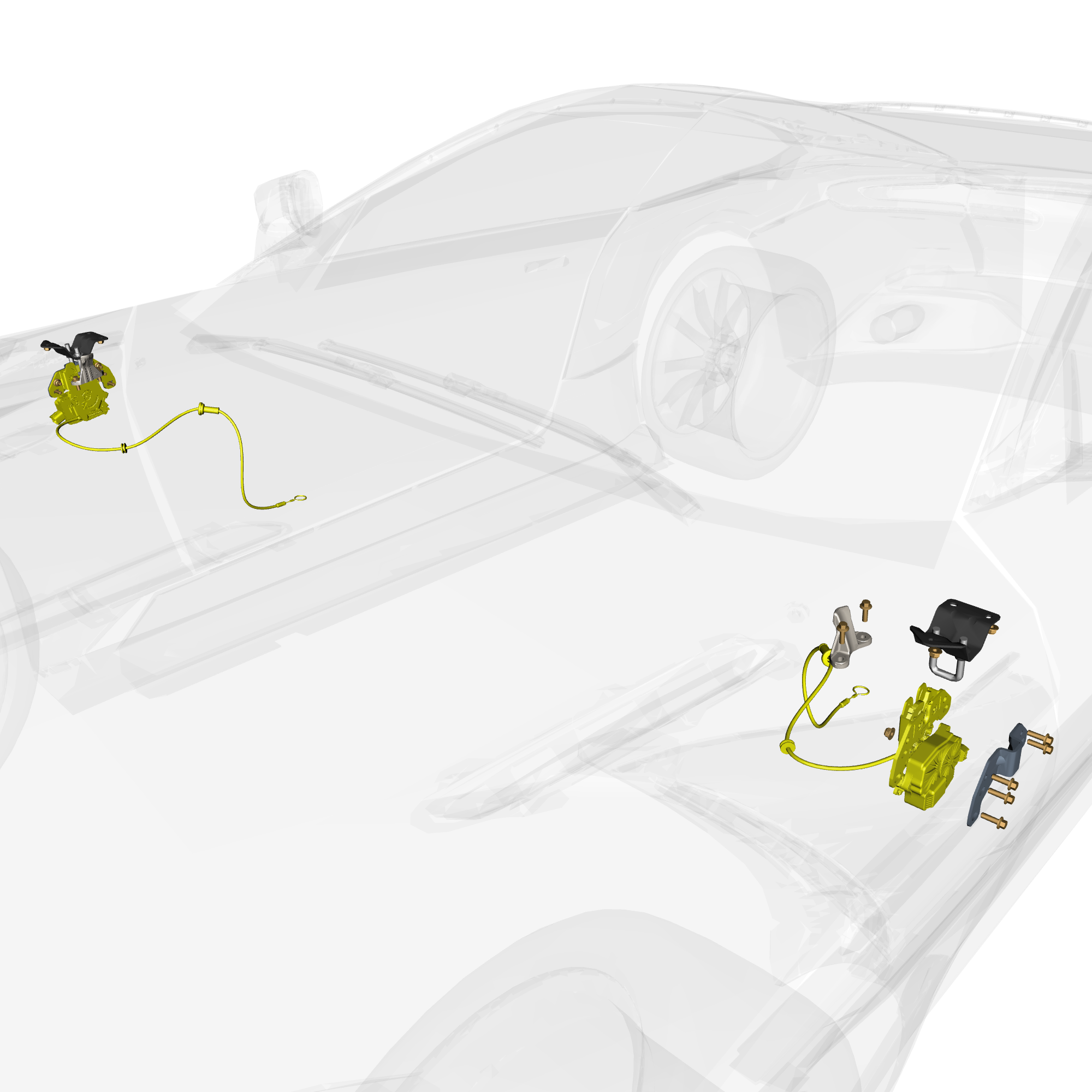 car: DB11,item_no: nan,quantity: 2,reference: DB11_PartsCatalogue-011401-10 Bonnet Latch System