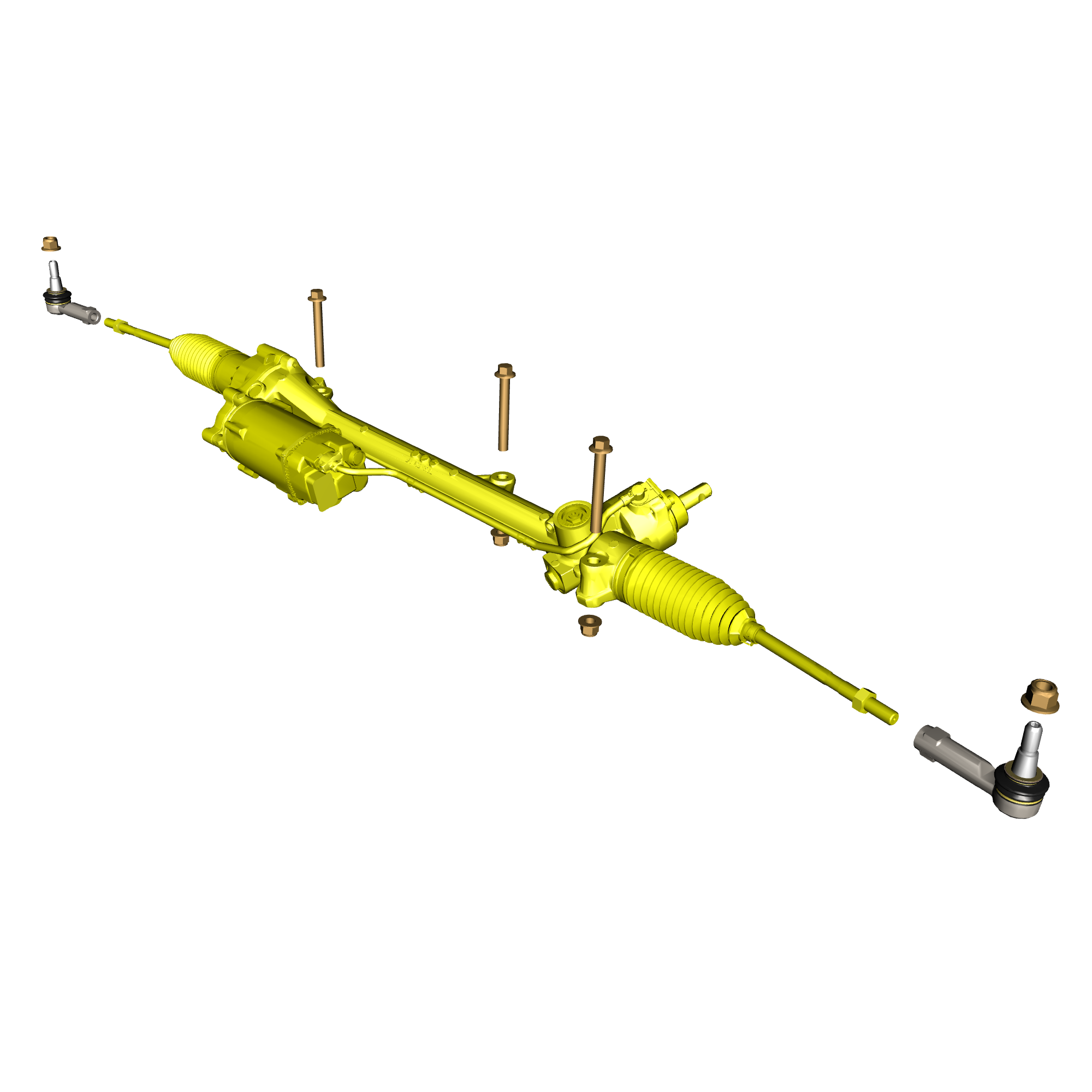 car: VANQUISH,item_no: nan,quantity: 1,reference: VANQUISH_25_PartsCatalogue-110101 Steering Rack Assembly