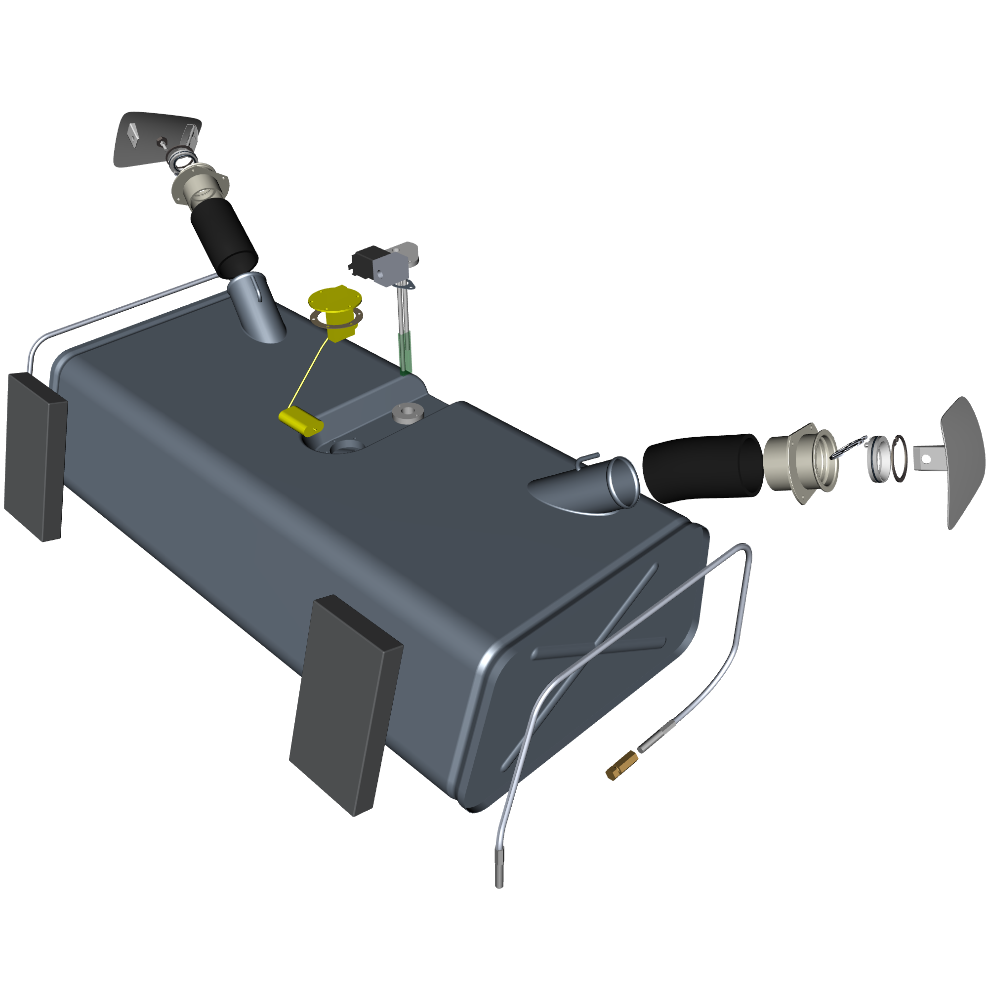 car: DB5 GF,item_no: nan,quantity: 1,reference: DB5GF_PartsCatalogue-570100-10 Fuel Tank