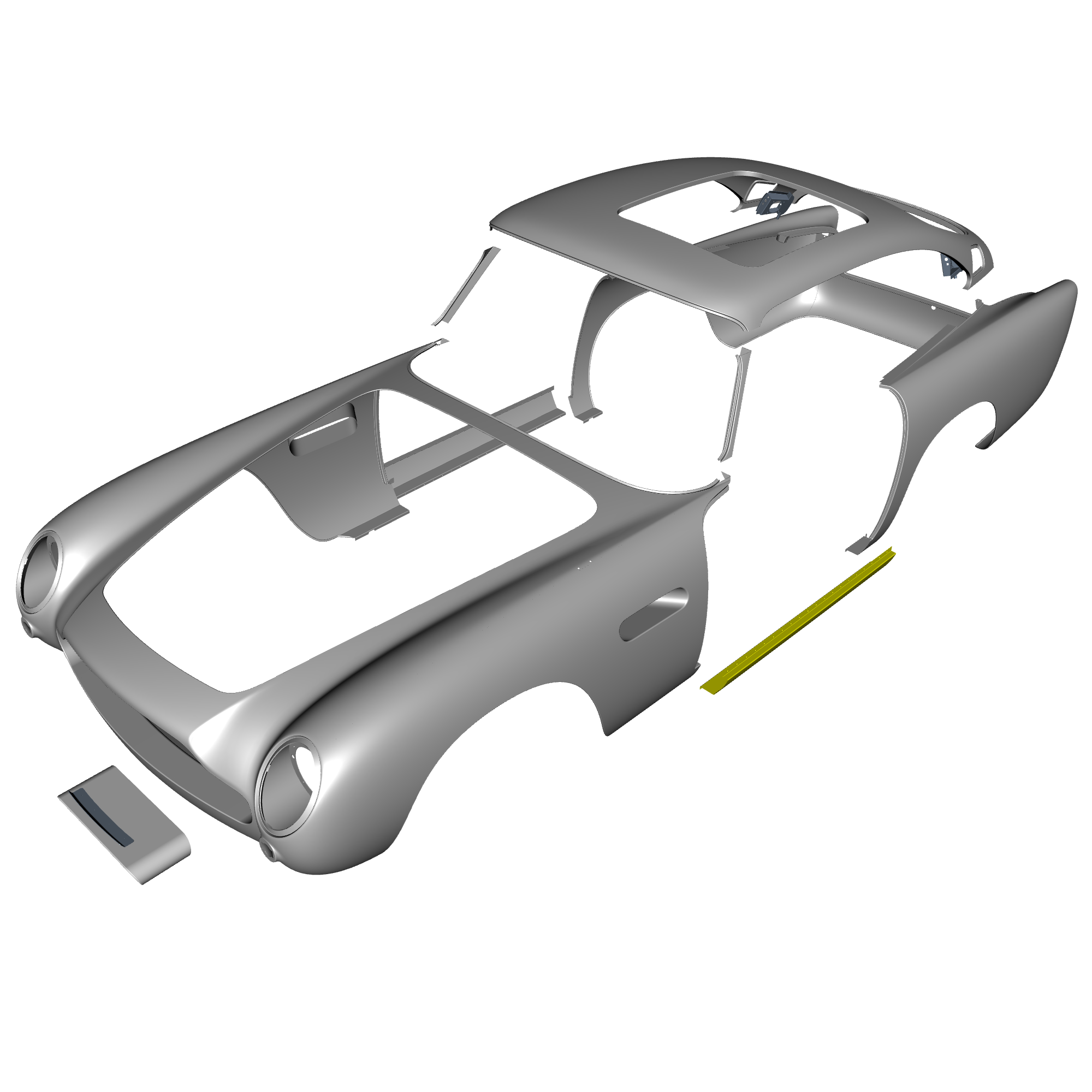 car: DB5 GF,item_no: nan,quantity: 1,reference: DB5GF_PartsCatalogue-210000-10 Body Panels