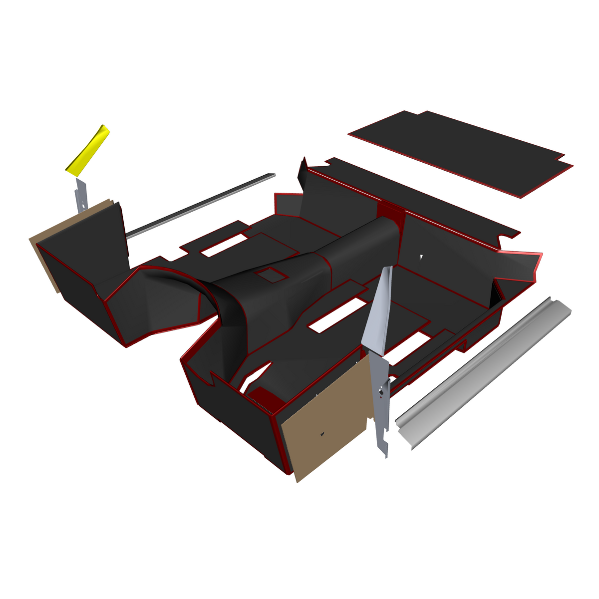 car:db4 gtz,item_no:,quantity:1,reference:db4gtz_partscatalogue-010501-01 main floor trim