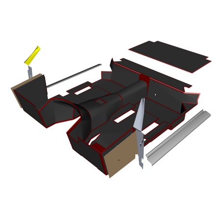 car:db4 gtz,item_no:,quantity:1,reference:db4gtz_partscatalogue-010501-01 main floor trim