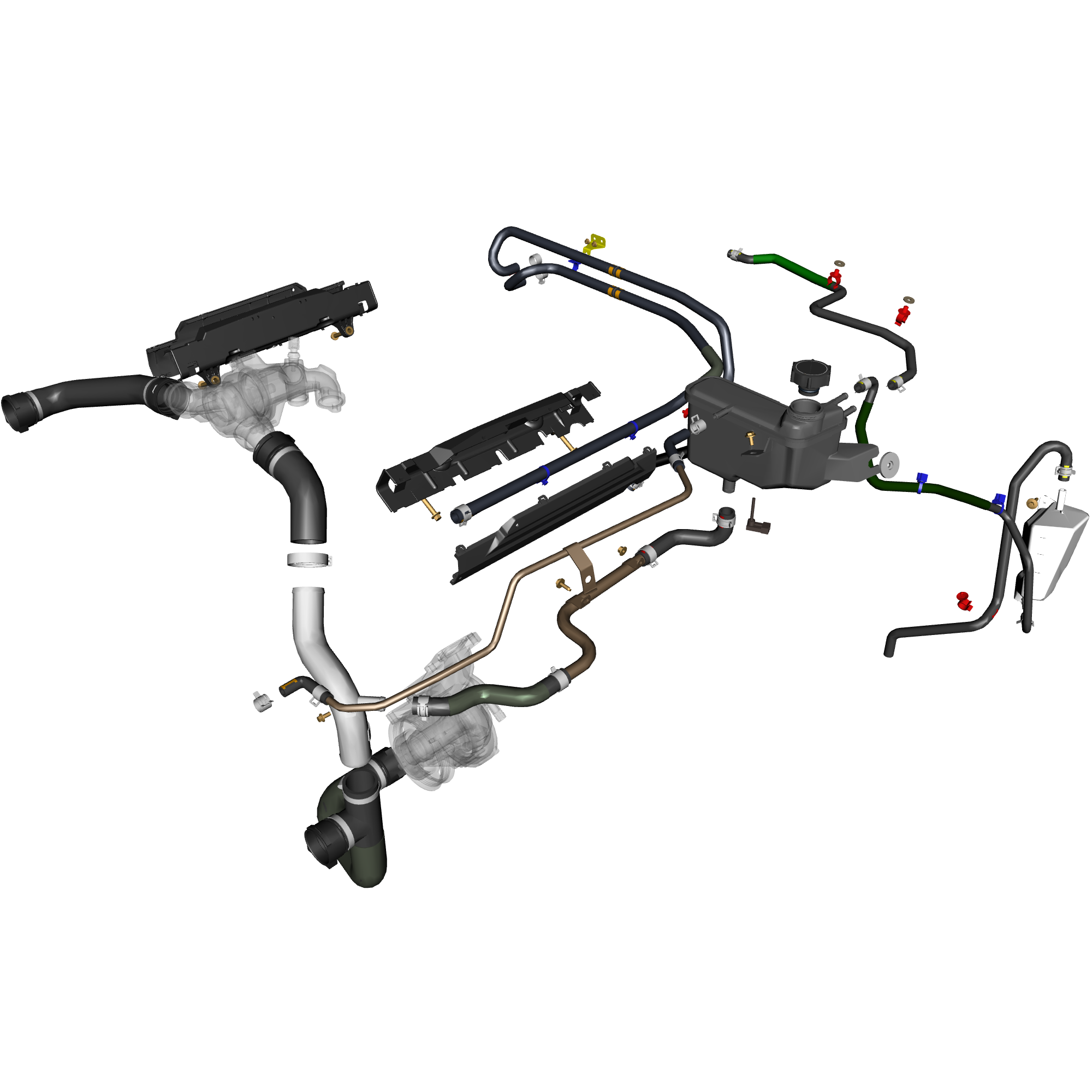 car:vantage v12s,item_no:,quantity:1.0,reference:vantage_v12s_partscatalogue-030304-s1 coolant hoses & reservoir lhd