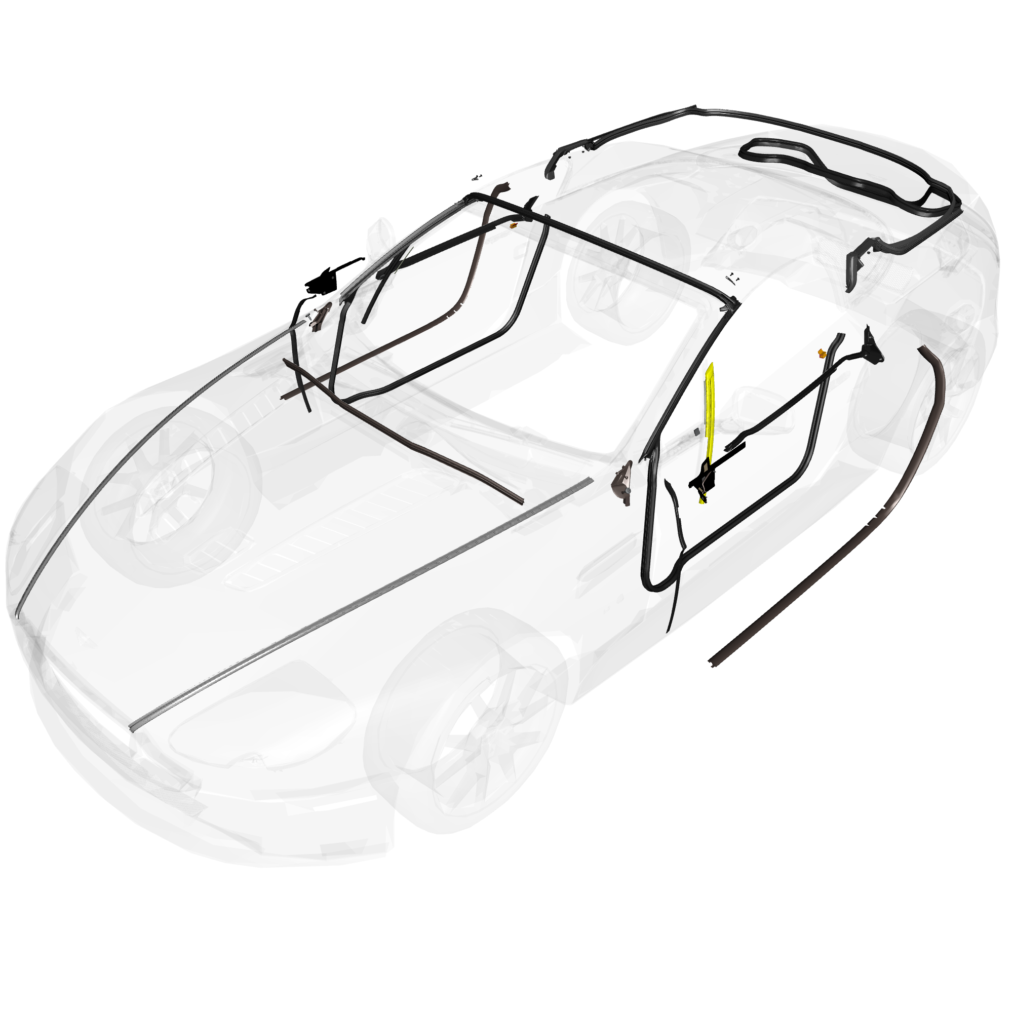 car:VANTAGE V12S,item_no:,quantity:1,reference:VANTAGE_V12S_PartsCatalogue-010702-B2 Dynamic Weatherstrips