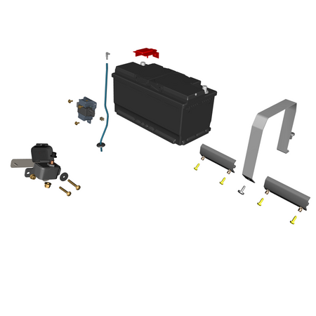 car:VANTAGE V12S,item_no:,quantity:4,reference:VANTAGE_V12S_PartsCatalogue-140100-01 Service Battery