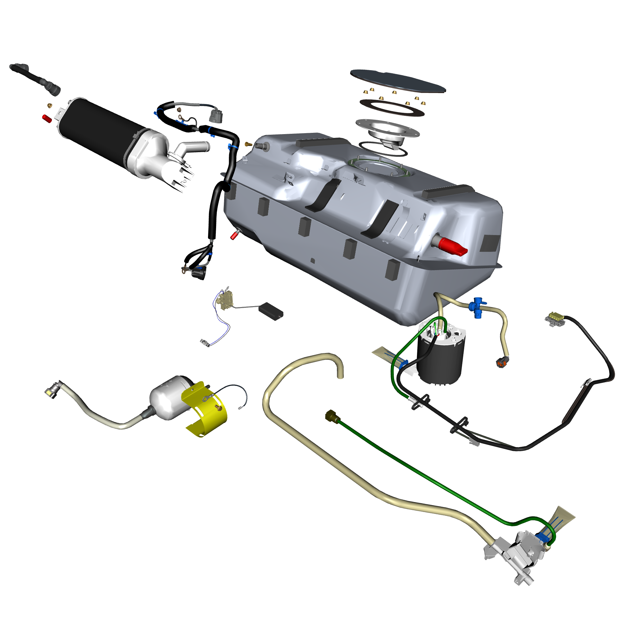 car: VANTAGE V12S,item_no: nan,quantity: 1.0,reference: VANTAGE_V12S_PartsCatalogue-100101-01 Fuel Tank Assembly