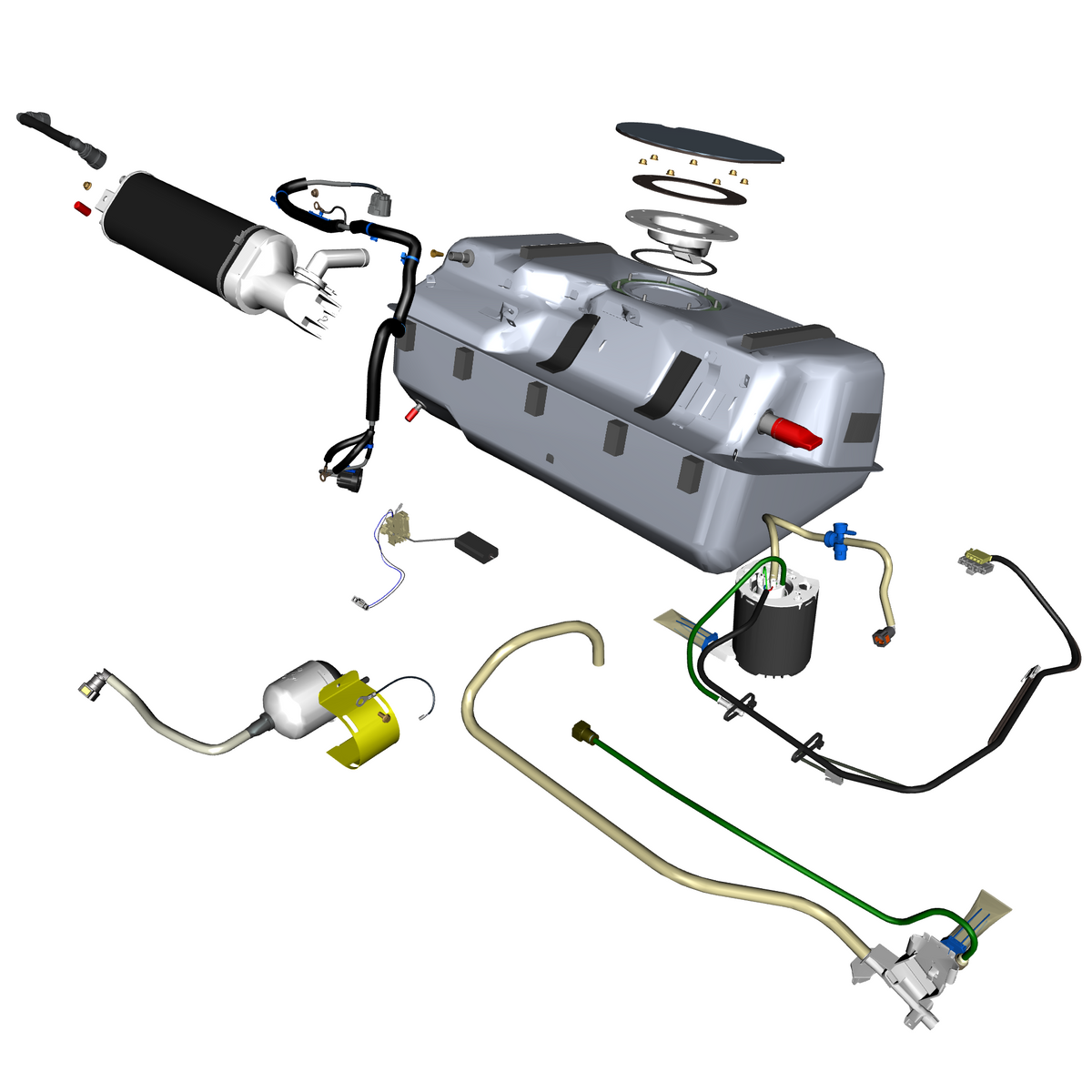 car:vantage v12s,item_no:,quantity:1.0,reference:vantage_v12s_partscatalogue-100101-01 fuel tank assembly